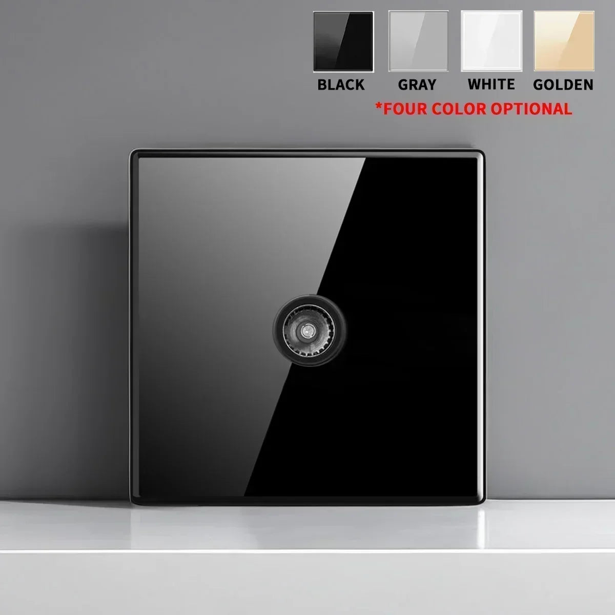 Enchufe de interruptor de vidrio templado estándar francés británico con luz indicadora, reinicio automático, 1, 2, 3, 4 entradas, tomas de Panel de pared, enchufe de 2usb