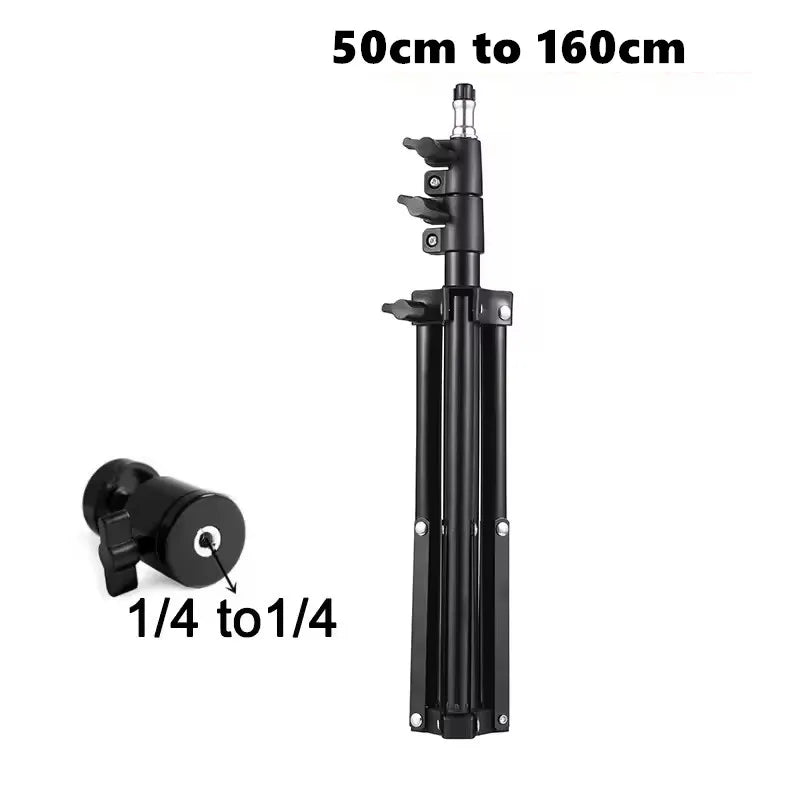 Xiaohui-soporte portátil Universal de 50cm-160cm para Mini proyector HY300, soporte para trípode, soporte de carga máxima de 3,3 libras